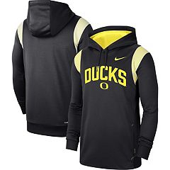 Men's Nike Green/Yellow Oregon Ducks Showout Short Sleeve Pullover Hoodie