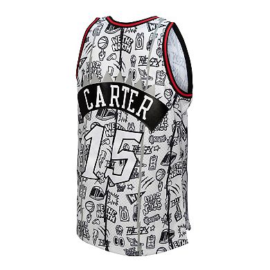 Men's Mitchell & Ness Vince Carter White Toronto Raptors 1998/99 Swingman Jersey