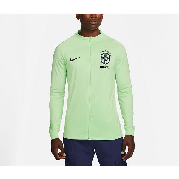 Brazil National Team Nike 2022 Academy Pro Anthem Performance Raglan  Full-Zip Jacket - Green