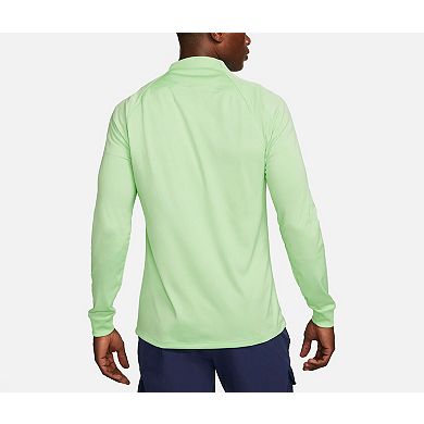 Men's Nike Brazil National Team Green Strike Raglan Full-Zip Performance Track Jacket