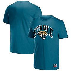 Jacksonville Jaguars Majestic Threads Lockup Tri-Blend Long Sleeve T-Shirt  - Teal