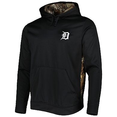 Men's Dunbrooke Black/Camo Detroit Tigers Ranger Pullover Hoodie