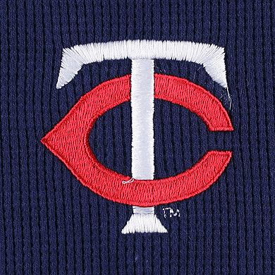 Men's Dunbrooke Minnesota Twins Navy Maverick Long Sleeve T-Shirt