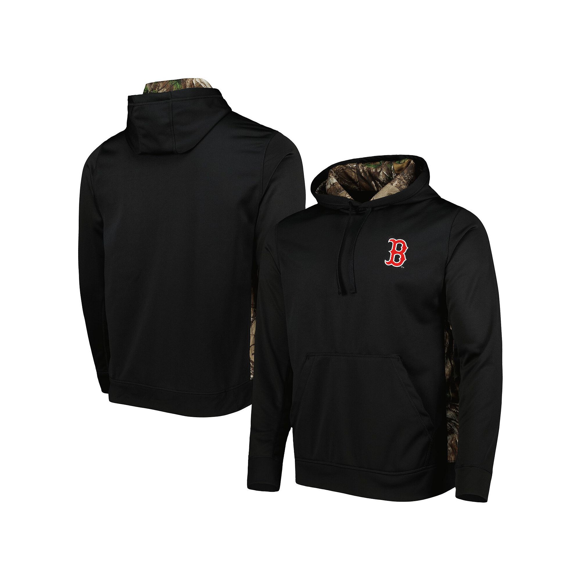 Mens Dunbrooke Black/Camo Boston Red Sox Ranger Pullover Hoodie, Size: Sma