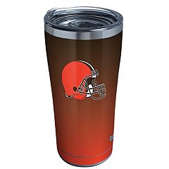 NFL Cleveland Browns Personalized 30 oz Black Stainless Steel Tumbler