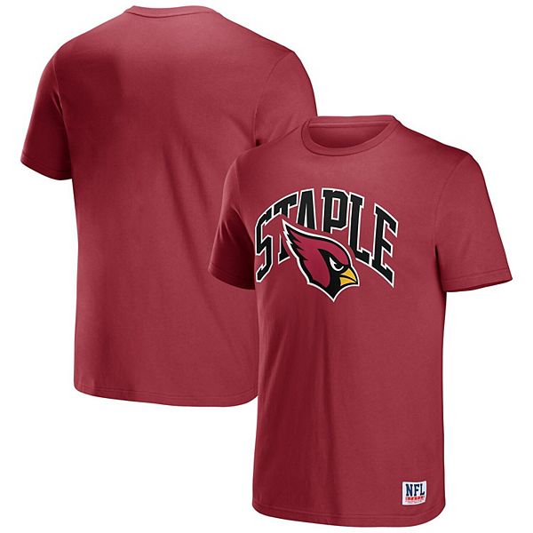 Men's Fanatics Branded Cardinal Arizona Cardinals Team Lockup Logo T-Shirt