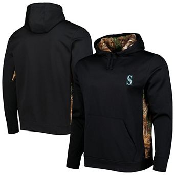 Men's Dunbrooke Black/Camo Seattle Mariners Ranger Pullover Hoodie