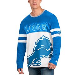 Men's Fanatics Branded Blue Detroit Lions #1 Dad T-Shirt