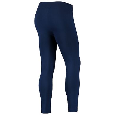 Women's ZooZatz Navy Navy Midshipmen Fleece-Lined Leggings