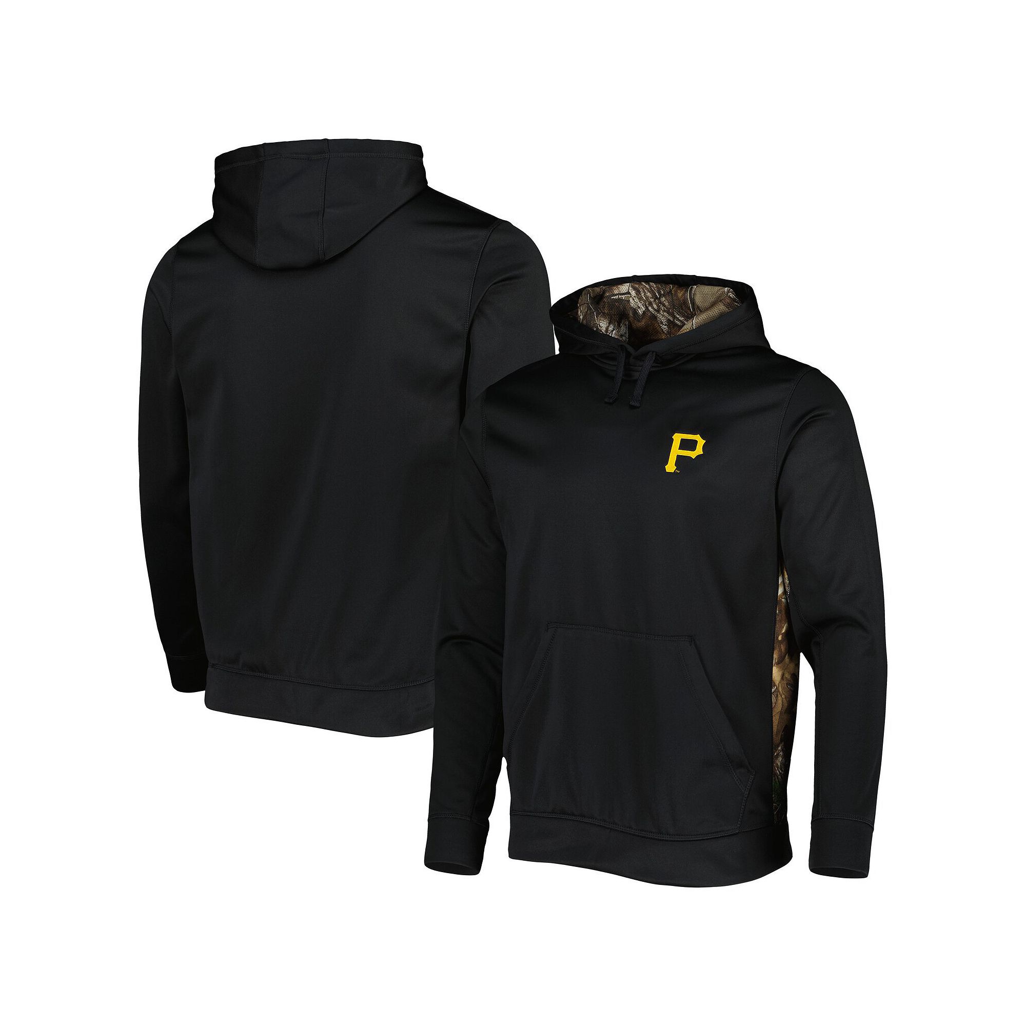 Mens Dunbrooke Black/Camo Pittsburgh Pirates Ranger Pullover Hoodie, Size: