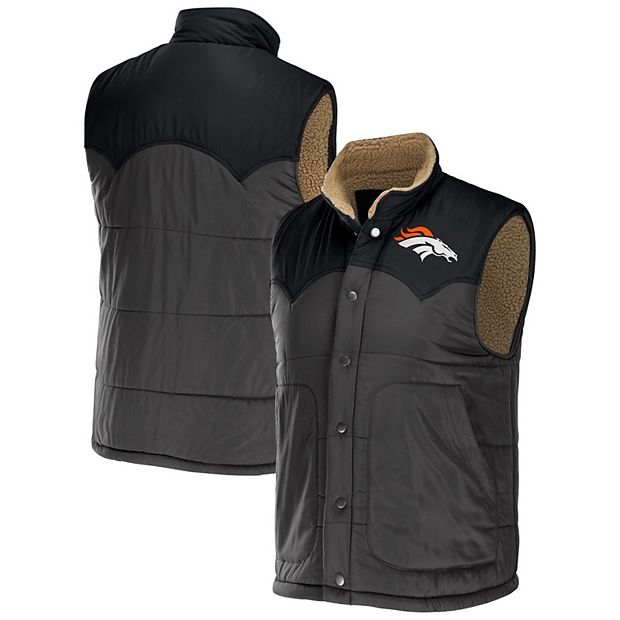 Nike Athletic (NFL Denver Broncos) Men's Sleeveless Pullover Hoodie.