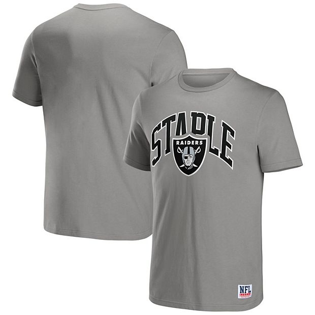 NFL Mens Las Vegas Raiders Graphic T-Shirt, Black, Medium