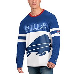 Men's Starter Royal/White Los Angeles Rams Halftime Long Sleeve T-Shirt Size: Small