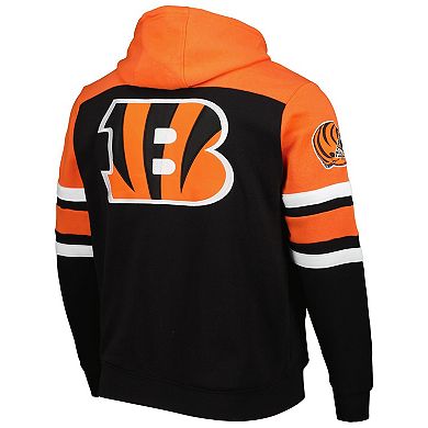 Men's Starter Black Cincinnati Bengals Extreme Full-zip Hoodie Jacket