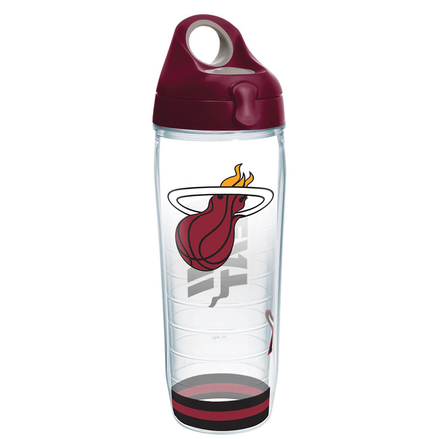 Miami Hurricanes Quencher Logo Flip Top Water Bottle