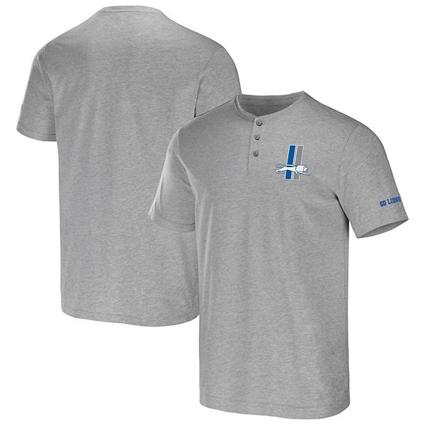 Men's Fanatics Branded White/Heathered Gray Detroit Lions T-Shirt Combo Set