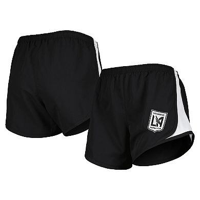 Women's Black LAFC Basic Sport Mesh Shorts