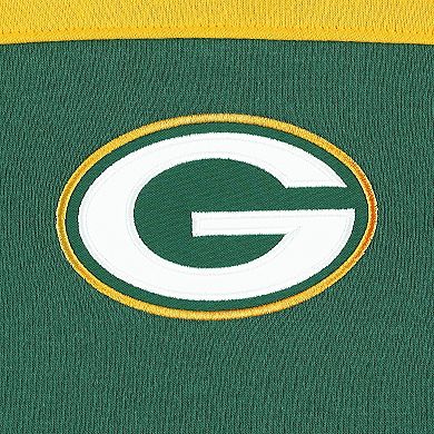 Men's Starter Green Green Bay Packers Extreme Full-Zip Hoodie Jacket