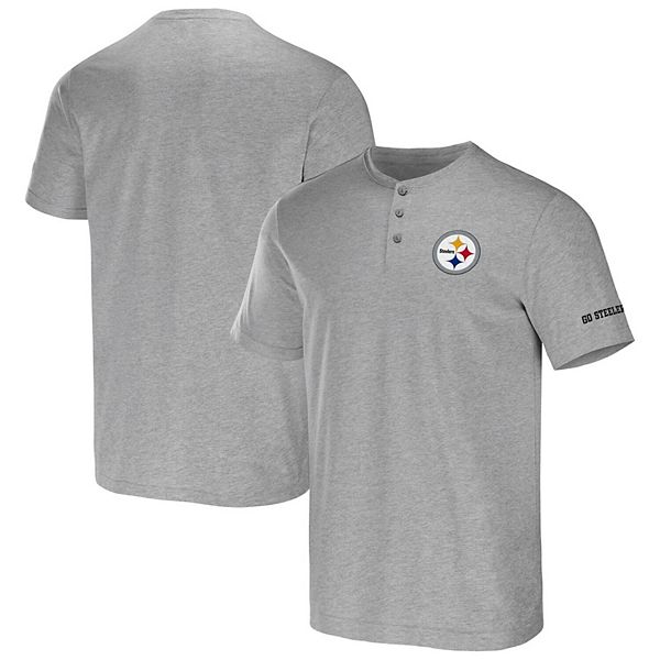 Fanatics Steelers Men's Black & Yellow Bars Short Sleeve T-Shirt - M