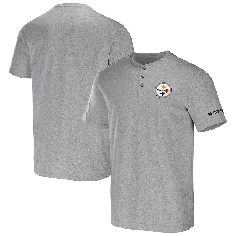 Mens NFL x Darius Rucker Collection by Fanatics Heather Gray Pittsburgh St