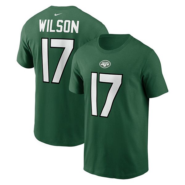 Men's Nike Garrett Wilson Green New York Jets 2022 NFL Draft First