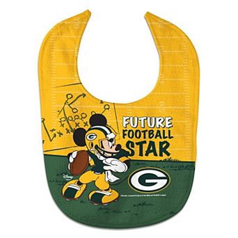 Newborn & Infant WinCraft Green Bay Packers Disney All-Pro Baby Bib