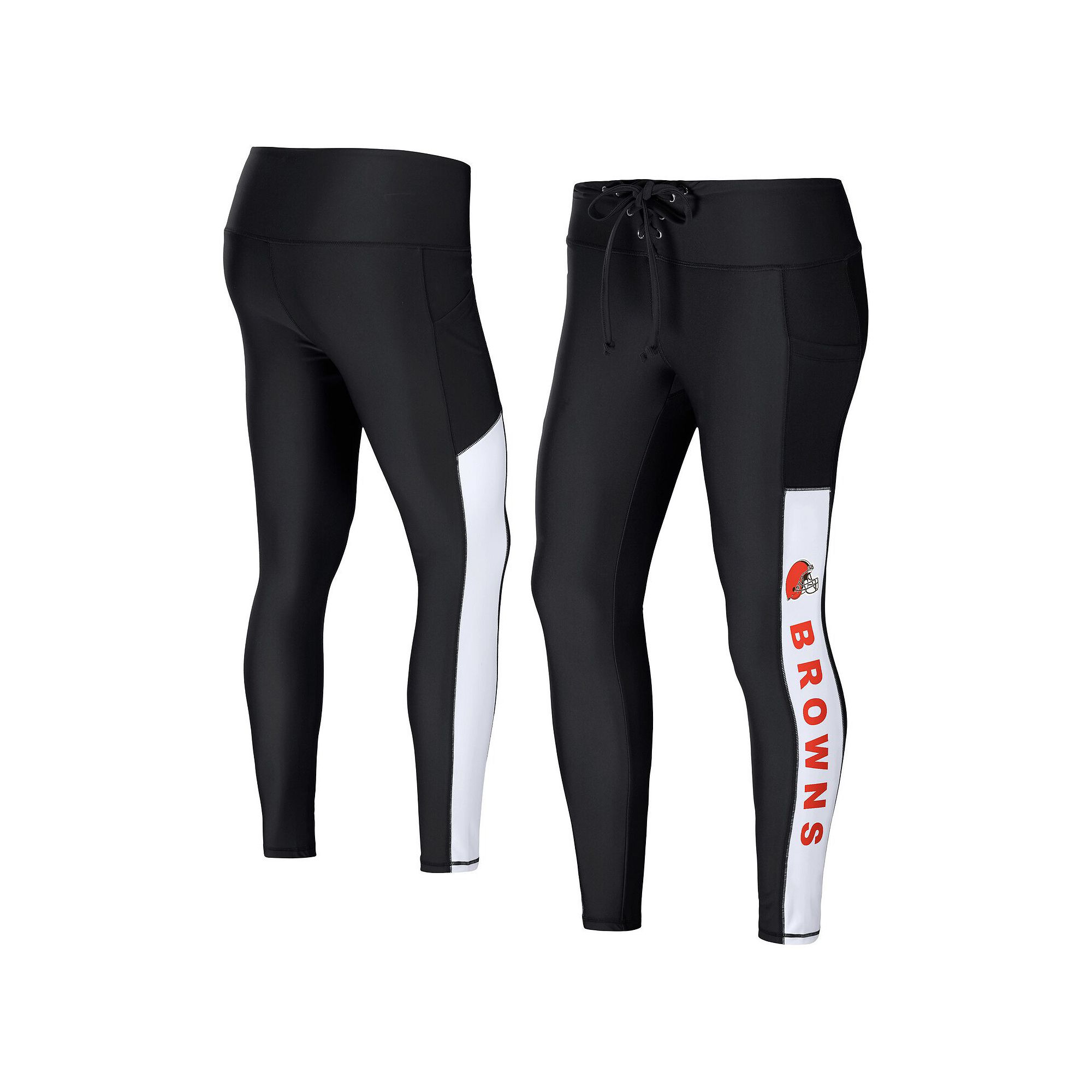 Womens WEAR by Erin Andrews Black Cleveland Browns Leggings, Size: Small