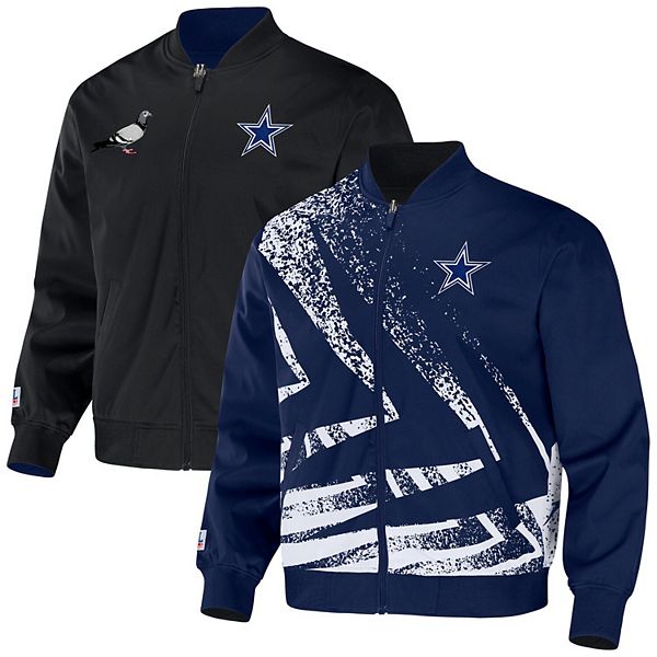 : Dallas Cowboys NFL Mens Spike Extreme Jacket, NVGYWHT