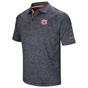 Men's Colosseum Navy Auburn Tigers Big & Tall Down Swing Polo