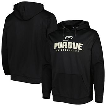 Men's Colosseum Black Purdue Boilermakers Team Lantern Pullover Hoodie