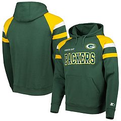 Outerstuff Packers Pre-School Covert Pullover Hoodie 5 6 Green & Gold