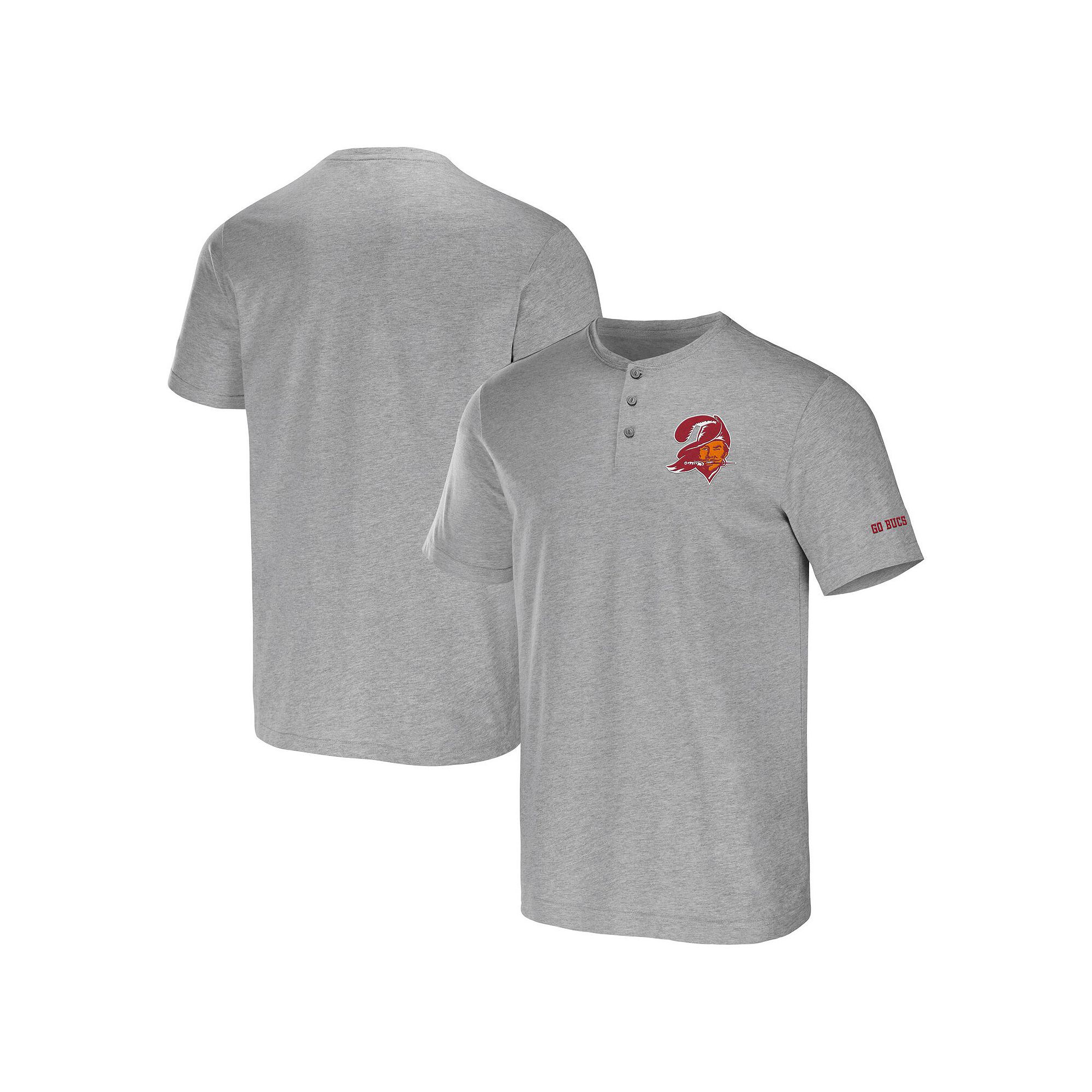 Mens NFL x Darius Rucker Collection by Fanatics Heather Gray Tampa Bay Buc