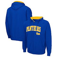 Nike Men's Pitt Panthers Blue Long Sleeve Hoodie T-Shirt