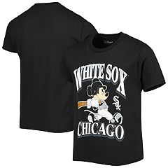 Youth Chicago White Sox Tim Anderson White/Navy Cooperstown Player Sublimated Tee XL (18)