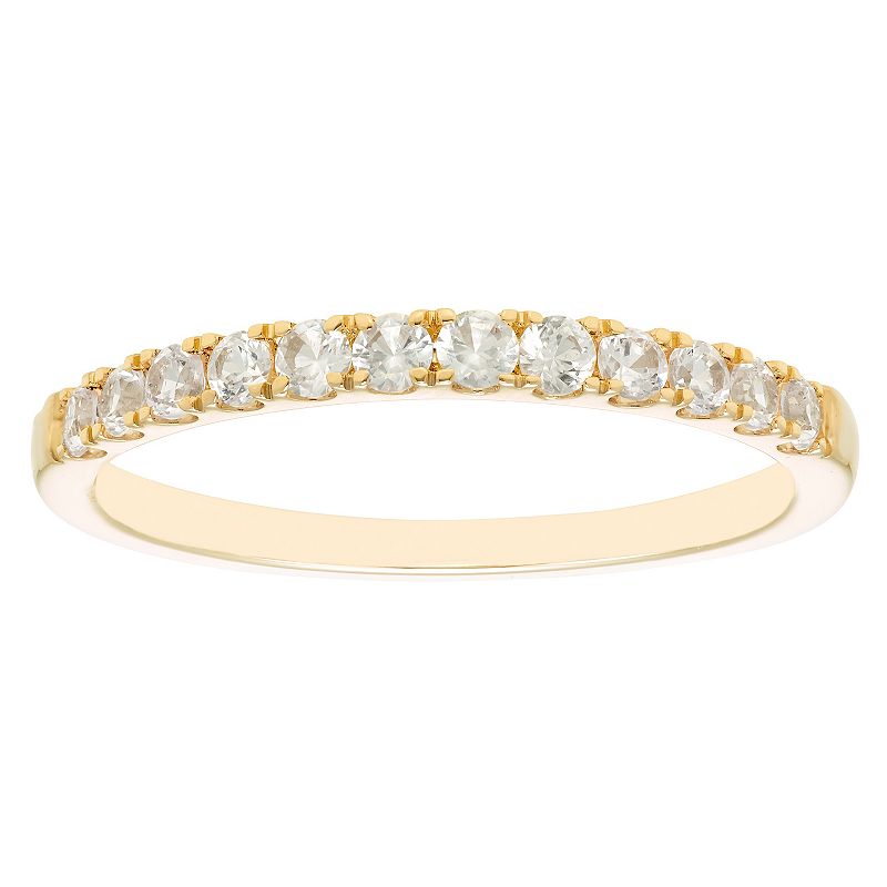 Boston Bay Diamonds 10k Gold Gemstone Stacking Ring, Womens, Size: 5, Whit