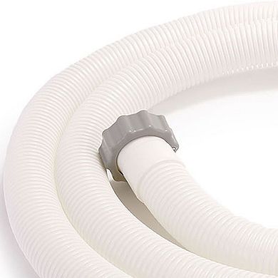 Intex 26071RP 1.5 Inch x 9.8 Foot Replacement Pool Pump Hose Accessory with Nuts