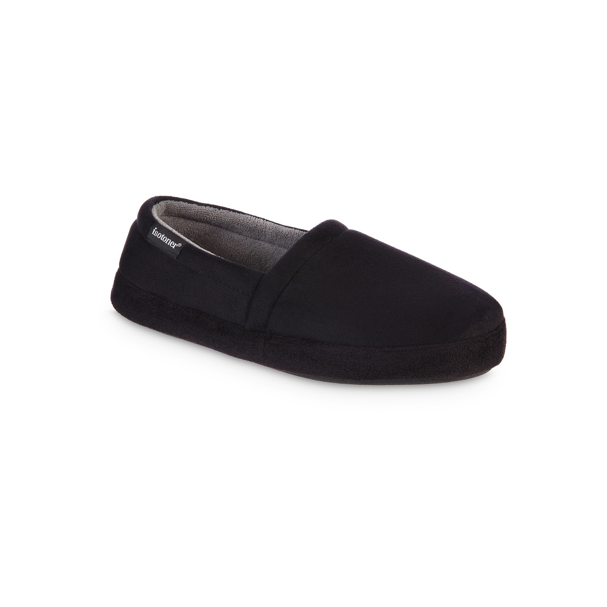 isotoner Aline Mens ECO Comfort Year Round Essentials Closed Back Slippers
