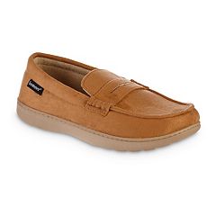 Isotoner mens best sale slippers kohls