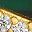 Gold Tone Green