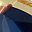 Gold Tone Blue