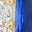 Gold Tone Blue