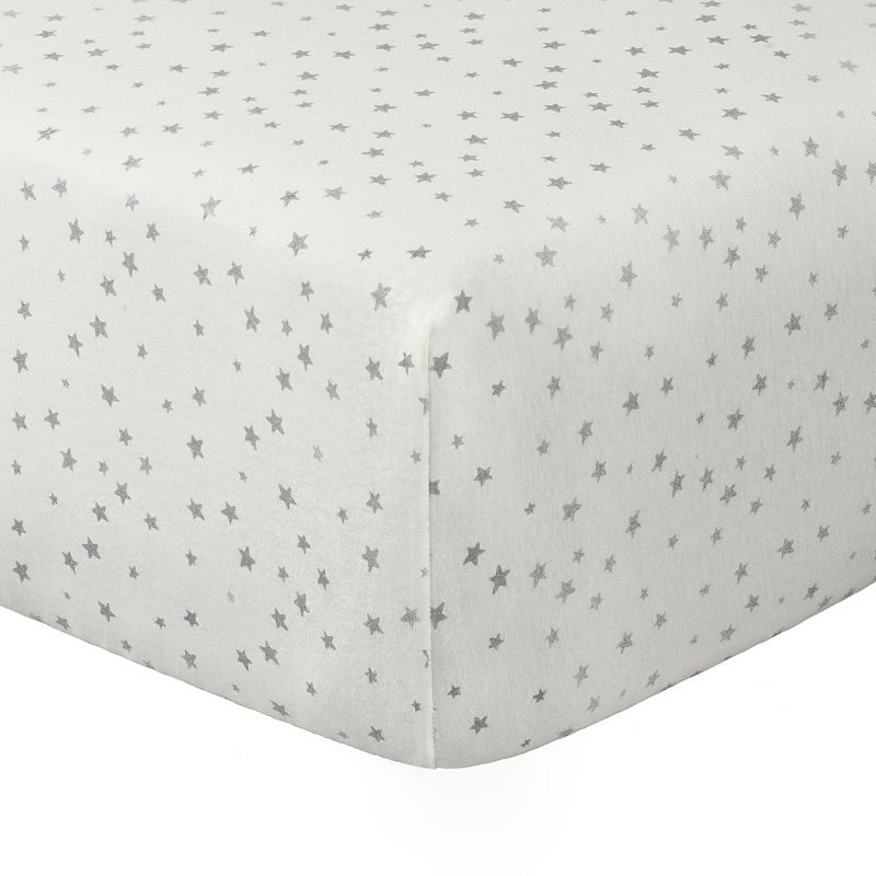 39511690 Koolaburra by UGG Baby Jersey Crib Sheet, White sku 39511690