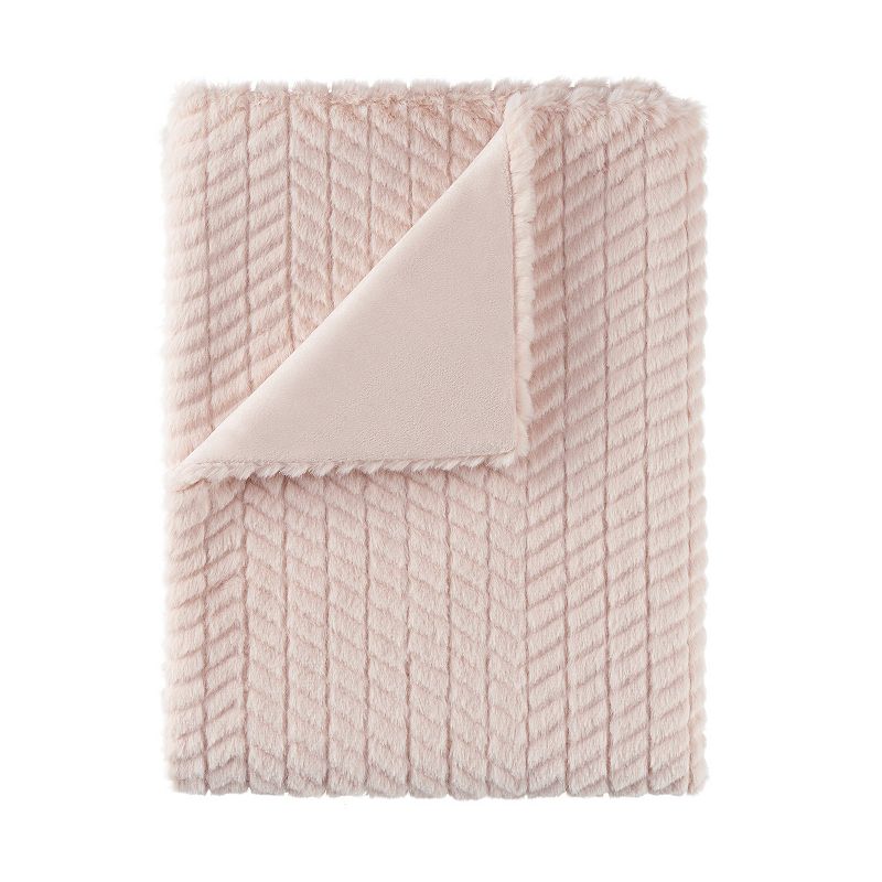 Koolaburra by UGG Baby Eloise Faux Fur Blanket, Pink