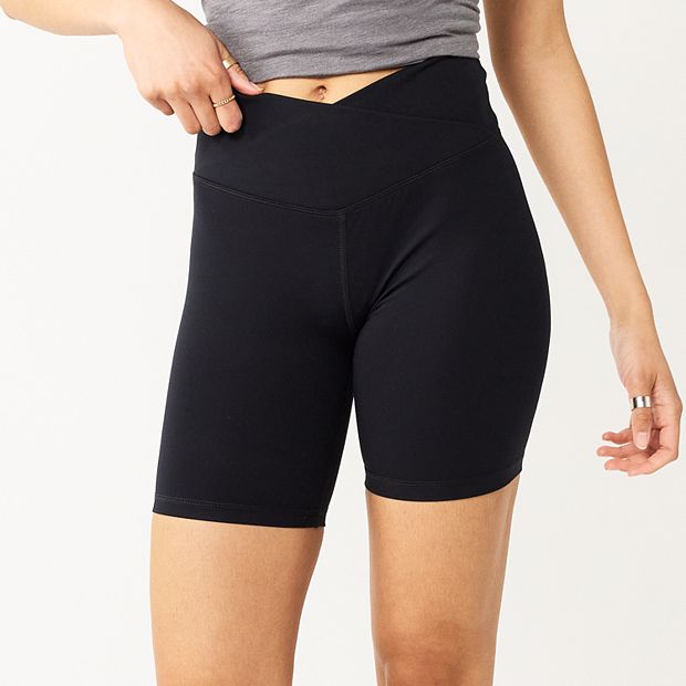 Juniors' SO® Sporty Crossover Bike Shorts