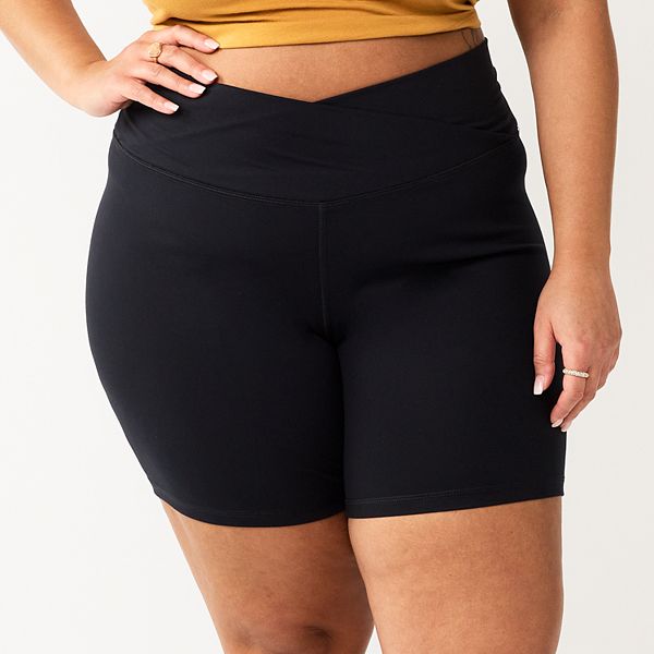 Kohls plus hot sale size shorts