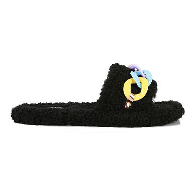 London Rag Women's Rola Chain Slide Sandals