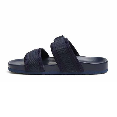 London Rag Women's Nautic Casual Platform Slide Sandals