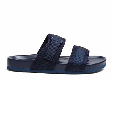 London Rag Women's Nautic Casual Platform Slide Sandals