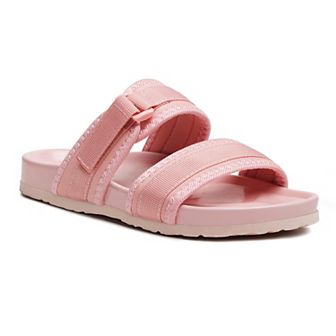London Rag Women's Nautic Casual Platform Slide Sandals