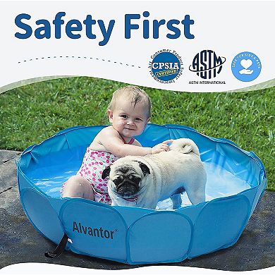 Alvantor 42-in. Pet Swimming Pool